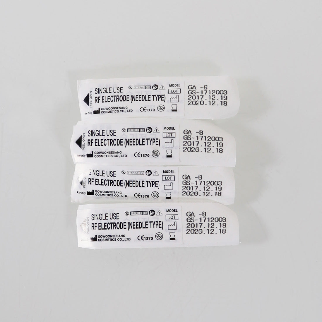 AGNES Medical GA-B Micro-Insulated Tips EXP 2020 (Pack of 4)