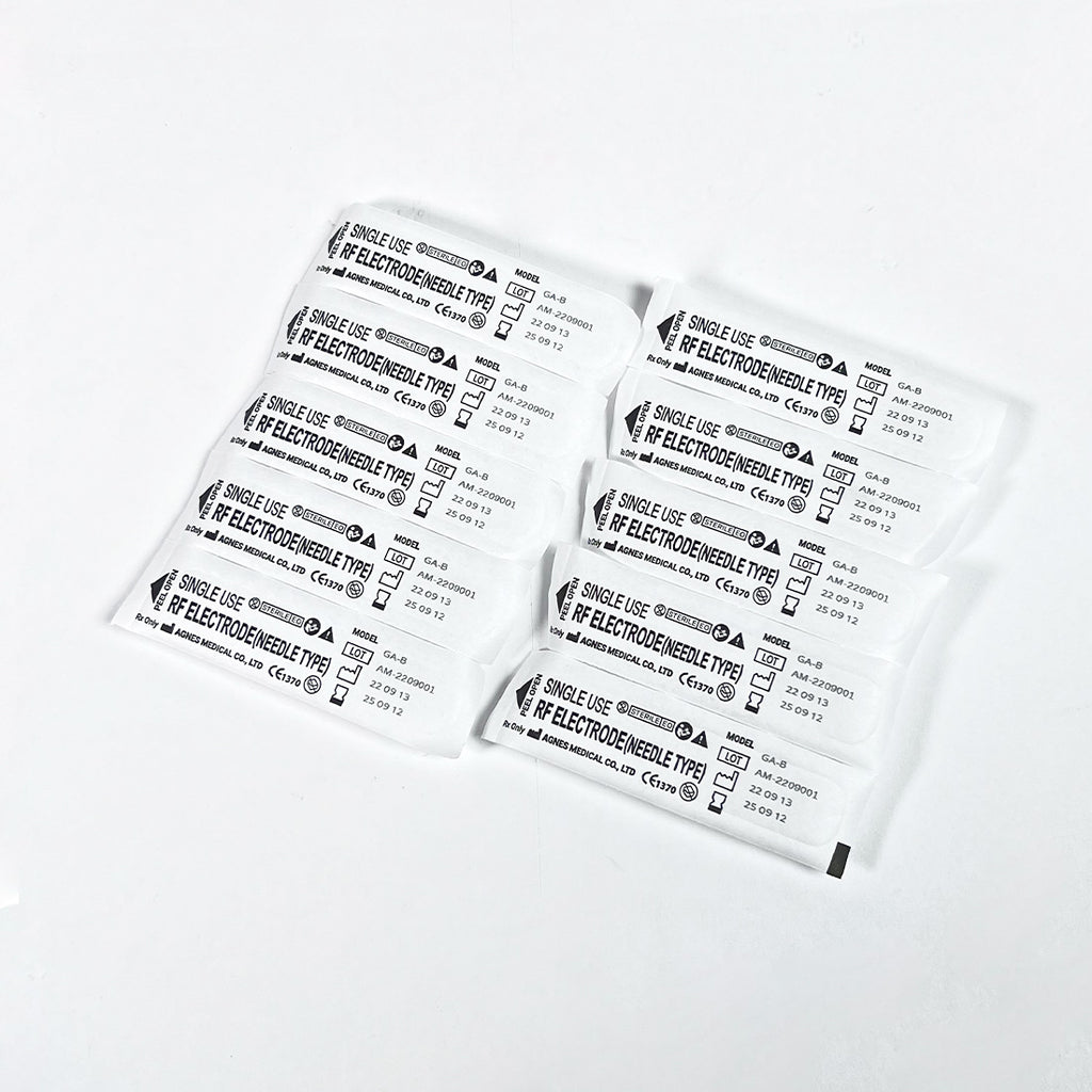 Agnes Medical RF Electrode Needle Single Use 10 Pack Model GA-B Exp2025