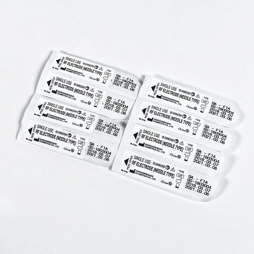 Agnes Medical Sterile Micro Needle Single Use 8 Pack Model GA-F1A Exp2021