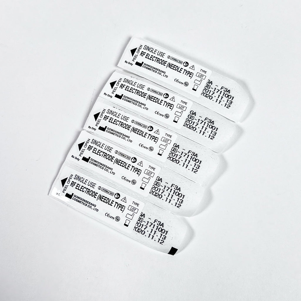 Agnes Medical Sterile Micro Needle Single Use 5 Pack Model GA-F3A Exp2020