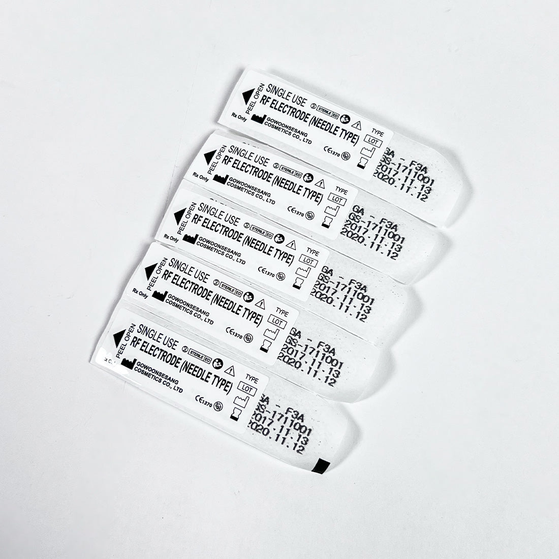 Agnes Medical Sterile Micro Needle Single Use 5 Pack Model GA-F3A Exp2020