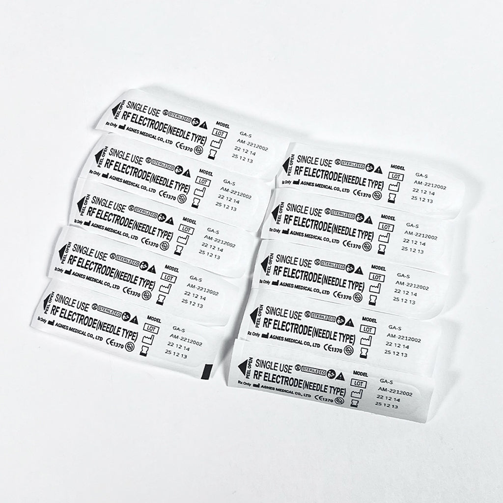 Agnes Medical RF Electrode Needle Single Use 10 Pack Model GA-S Exp2025