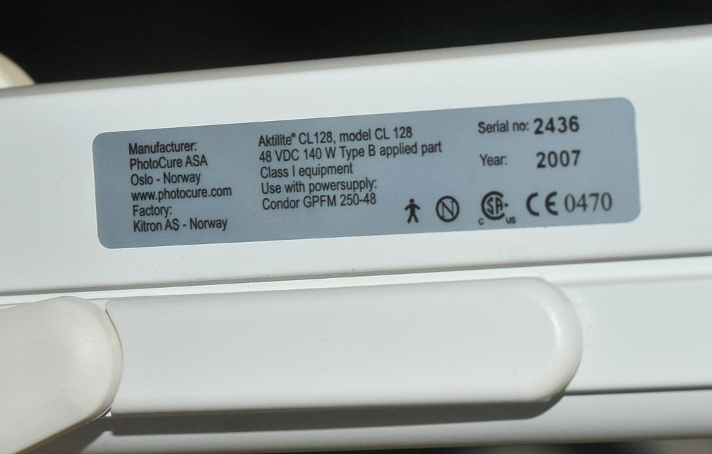 Galderma Aktilite CL128 Healthcare Lamp Red Light Skin Phototherapy Dermatology