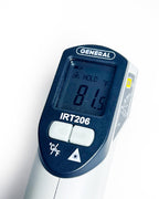 General Tools IRT206 Heat Seeker Infrared Mid-Range 8:1 Thermometer
