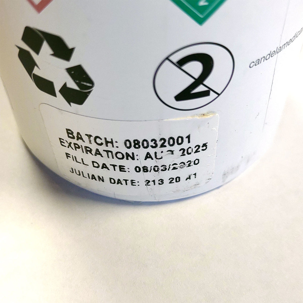 Candela GENUINE GentleCool PRO Cryogen 1000g Canister 1600-00-0218 - EXP 08/2025