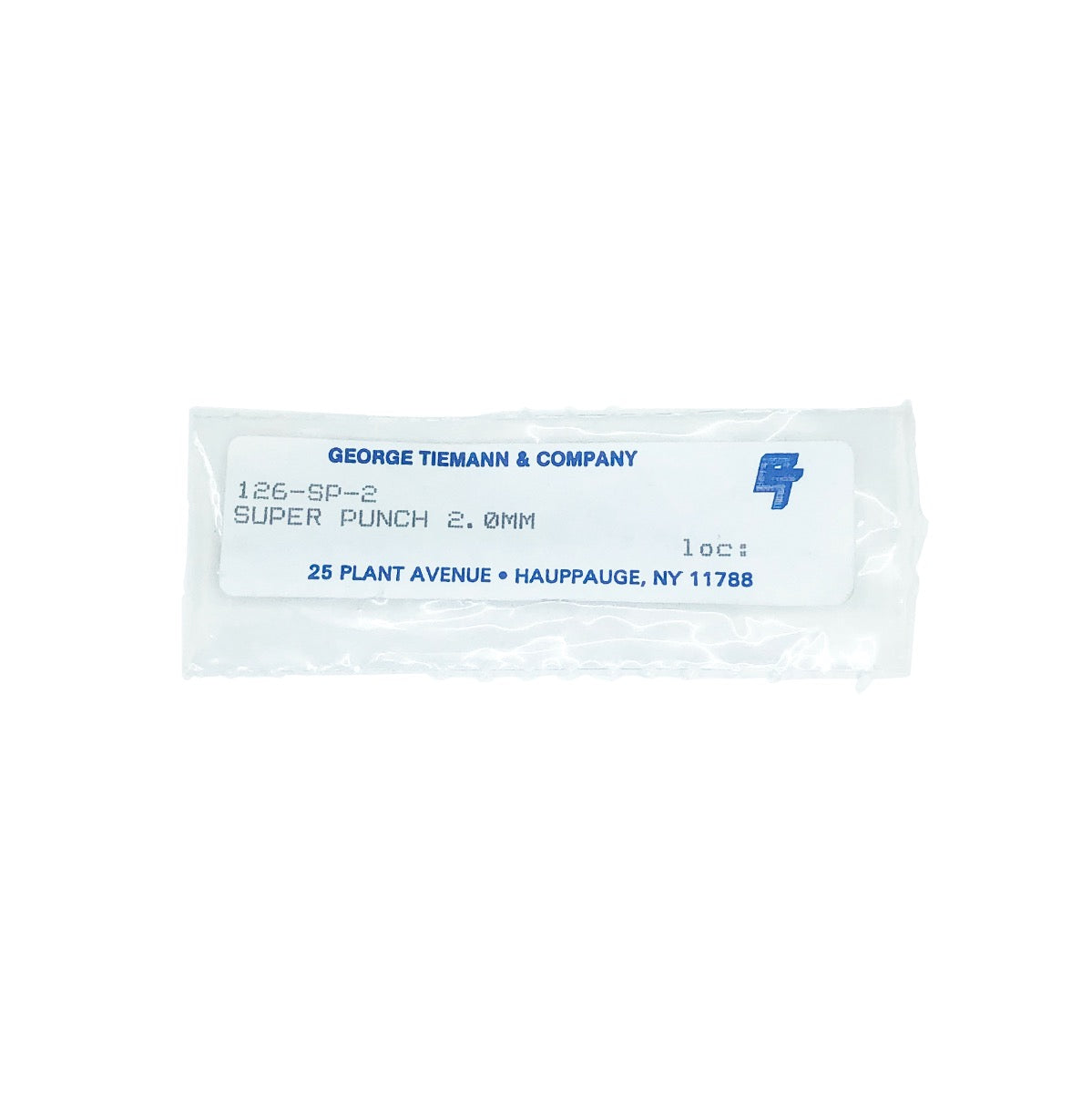 George Tiemann & Company Super Punch 2.0mm 126-SP-2