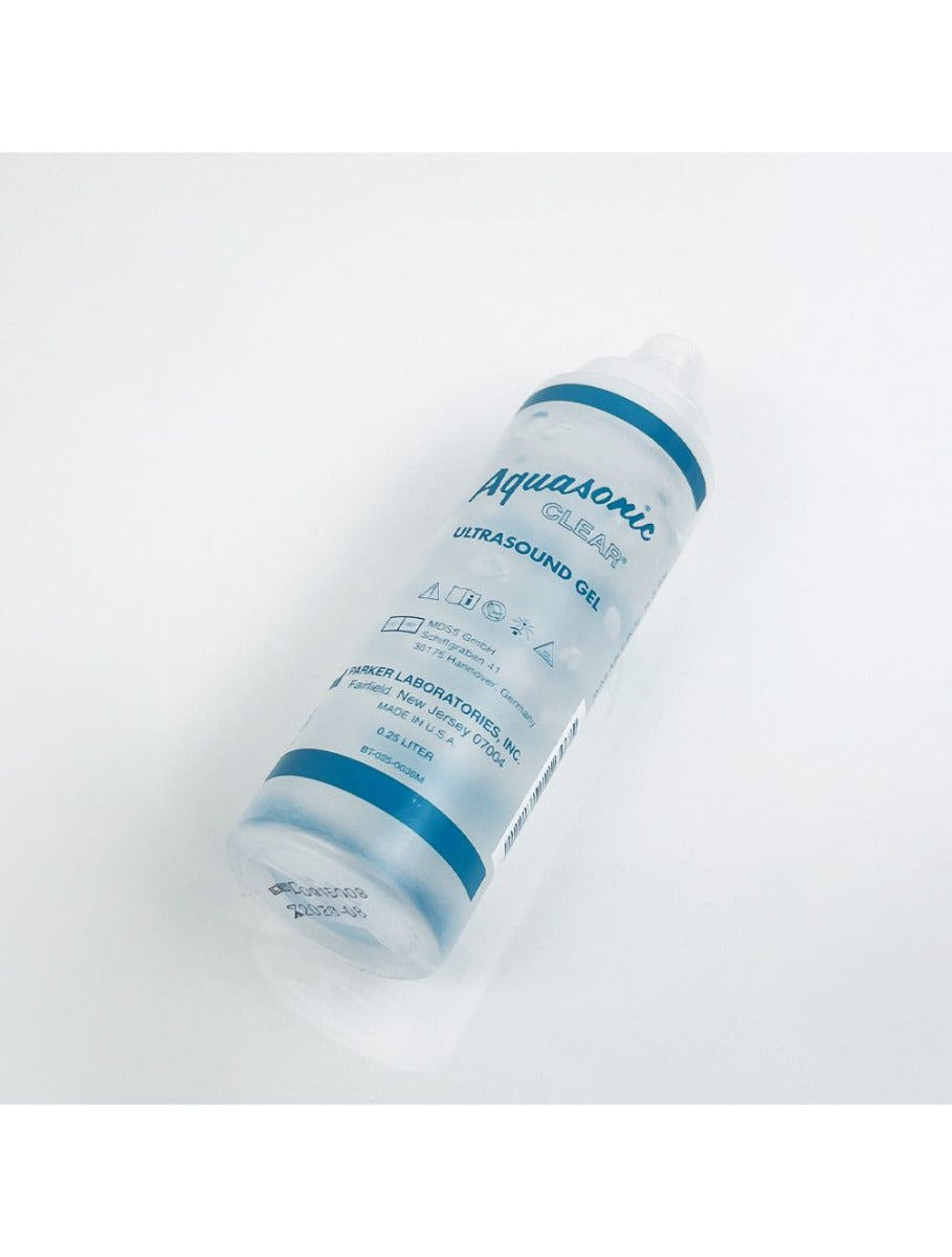 Aquasonic Ultrasound Gel Water Soluble Hypoallergenic .25L 09/2026