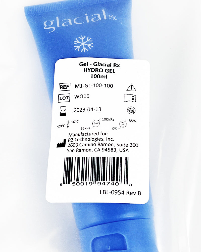GlacialRX Hydrate & Lubricate Hydro Gel 100ML ML-GL-100-100