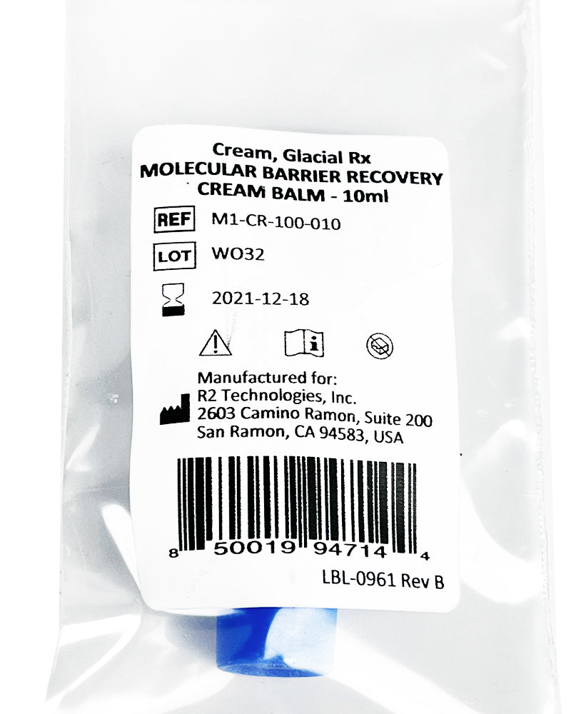 GlacialRX Nourish & Rebuild Molecular Barrier Recovery Cream Balm M1-CR-100-010