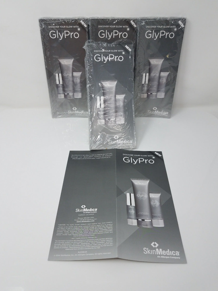 Gly Pro SkinMedica Allergan Anti-Aging Informational Brochure Pamphlet Lot 100