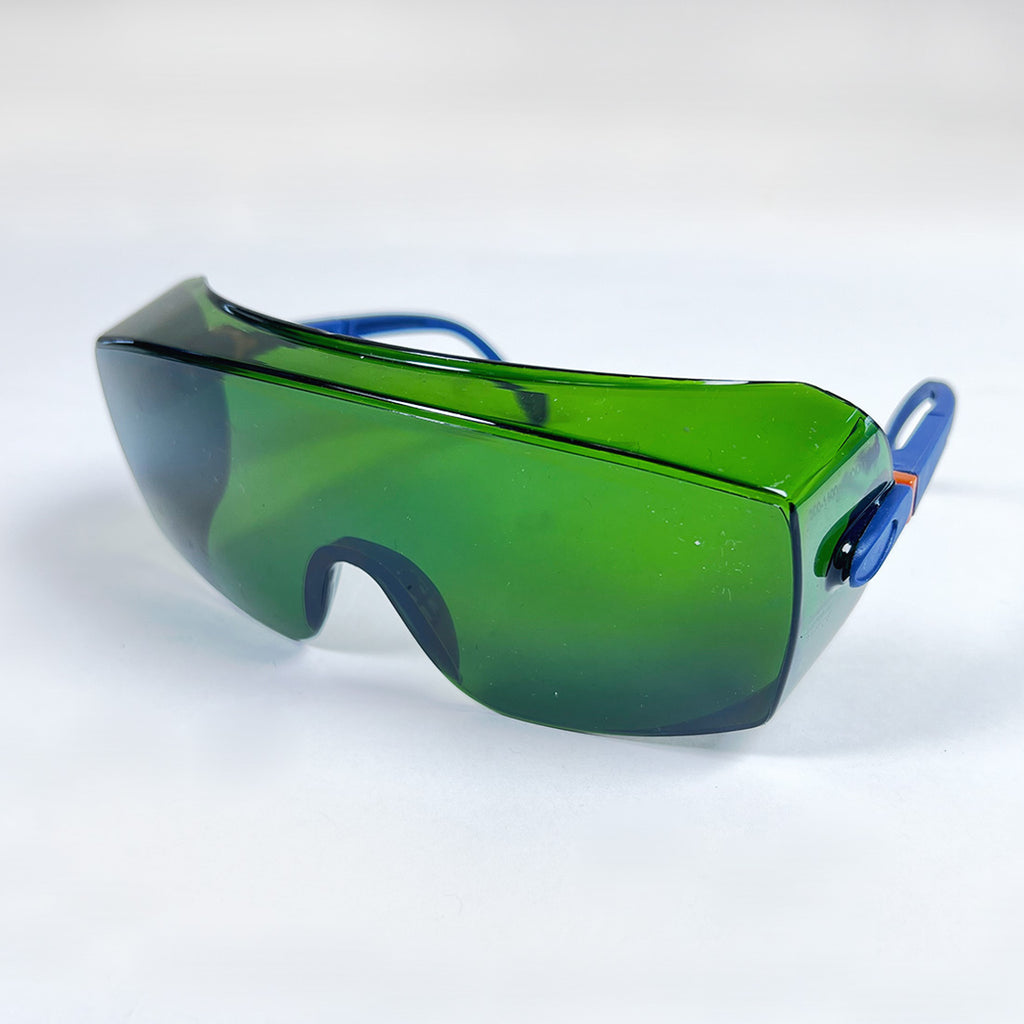Innovative Optics Green Lens Safety Glasses Eyewear 300-1400nm OD1