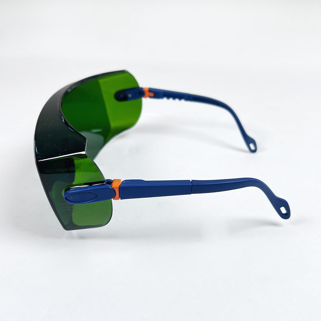 Innovative Optics Green Lens Safety Glasses Eyewear 300-1400nm OD1