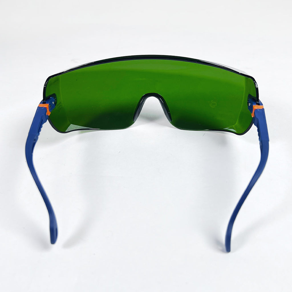 Innovative Optics Green Lens Safety Glasses Eyewear 300-1400nm OD1