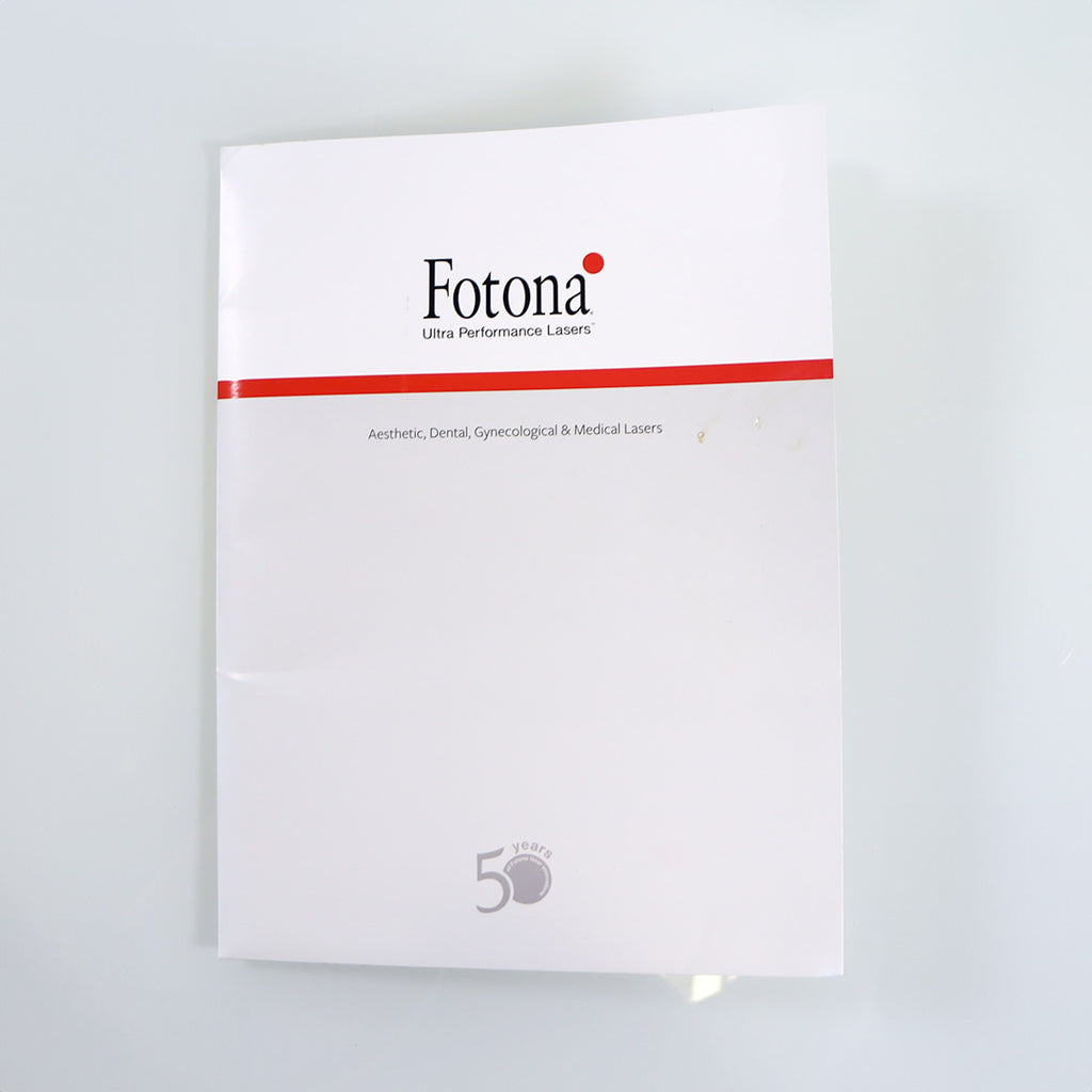 Fotona Ultra Performance Lasers 4D Non-Invasive Marketing Pamphlet x30