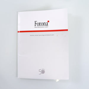 Fotona Ultra Performance Lasers 4D Non-Invasive Marketing Pamphlet x30