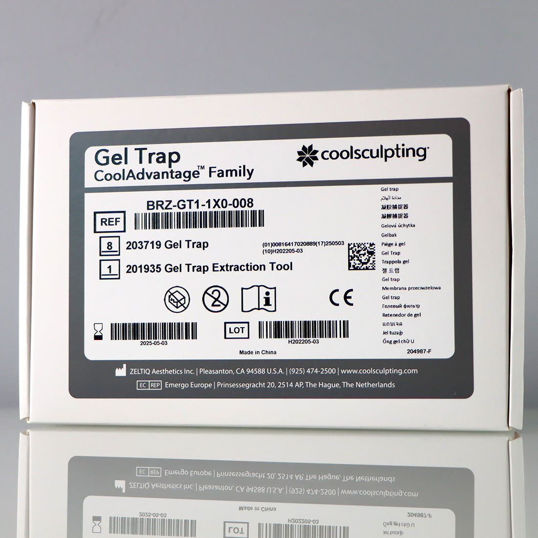 Zeltiq CoolSculpting Cool Advantage Applicator Gel Trap BRZ-GT1-1X0-008 GelTrap - 12-23