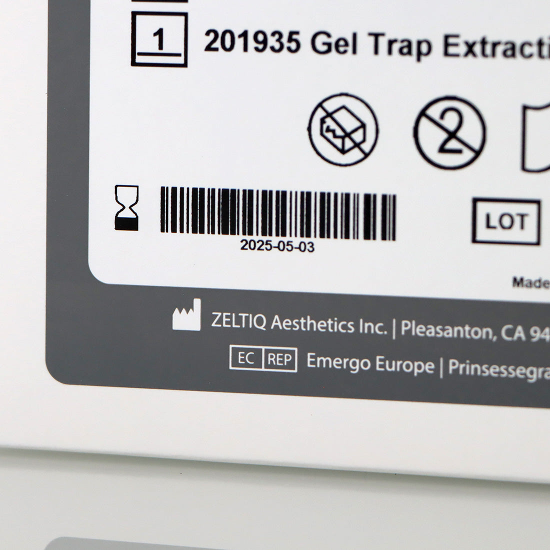 Zeltiq CoolSculpting Cool Advantage Applicator Gel Trap BRZ-GT1-1X0-008 GelTrap - 12-23
