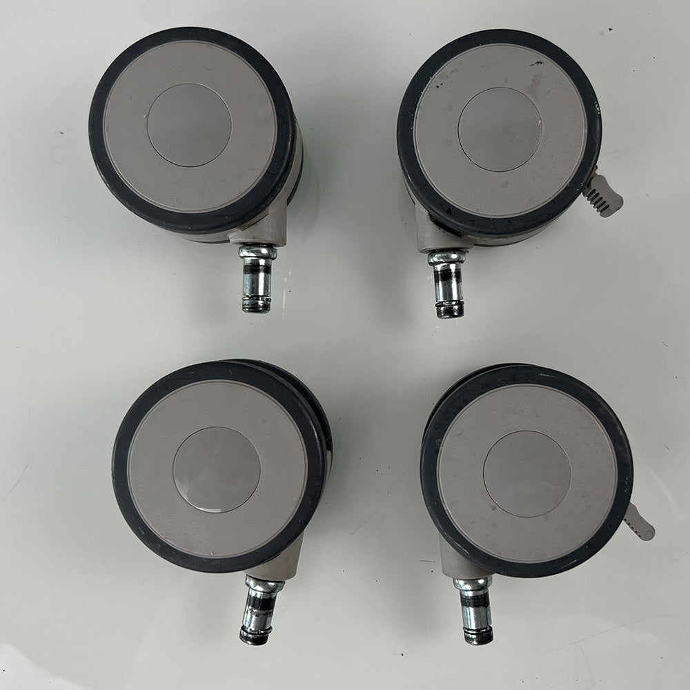 Hydrafacial Set Wheels Rolling Caster x4 Pcs Swivel Locking