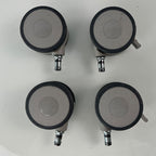 Hydrafacial Set Wheels Rolling Caster x4 Pcs Swivel Locking