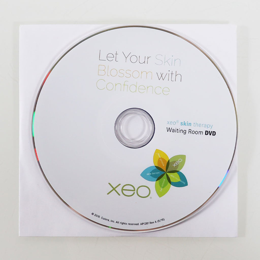 Cutera Xeo Skin Therapy Waiting Room Marketing DVD AP1281 06/2016