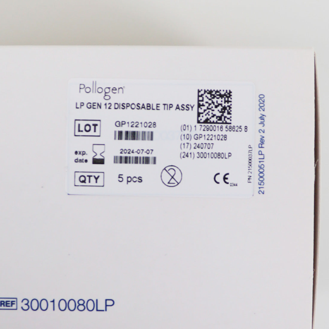 Lumenis Pollogen Gen12 Disposable Tips Assy EXP 07/07/2024 (5-Pack)