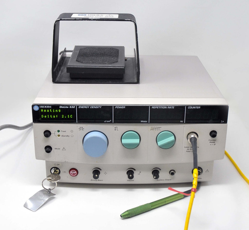 Iridex Iriderm DioLite Vascular Pigment Lesion Laser 532nm Diode W/Handpiece KTP