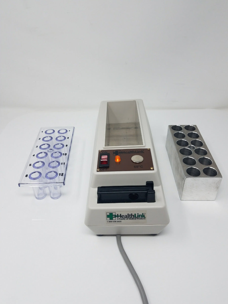 Health Link Raven Master Craft Dry Bath Incubator M120 Sample Heater Biology Blk