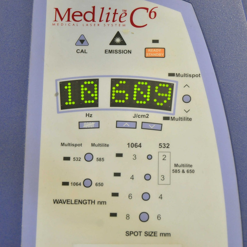 Hoya ConBio MedLite C6 Q Switch Laser Con Bio Tattoo Removal 532 1064 nm 2003
