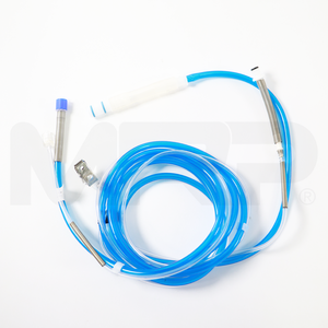 Edge Systems Hydrafacial Handpiece Tubing Clear Blue Double Fork Hose Tube