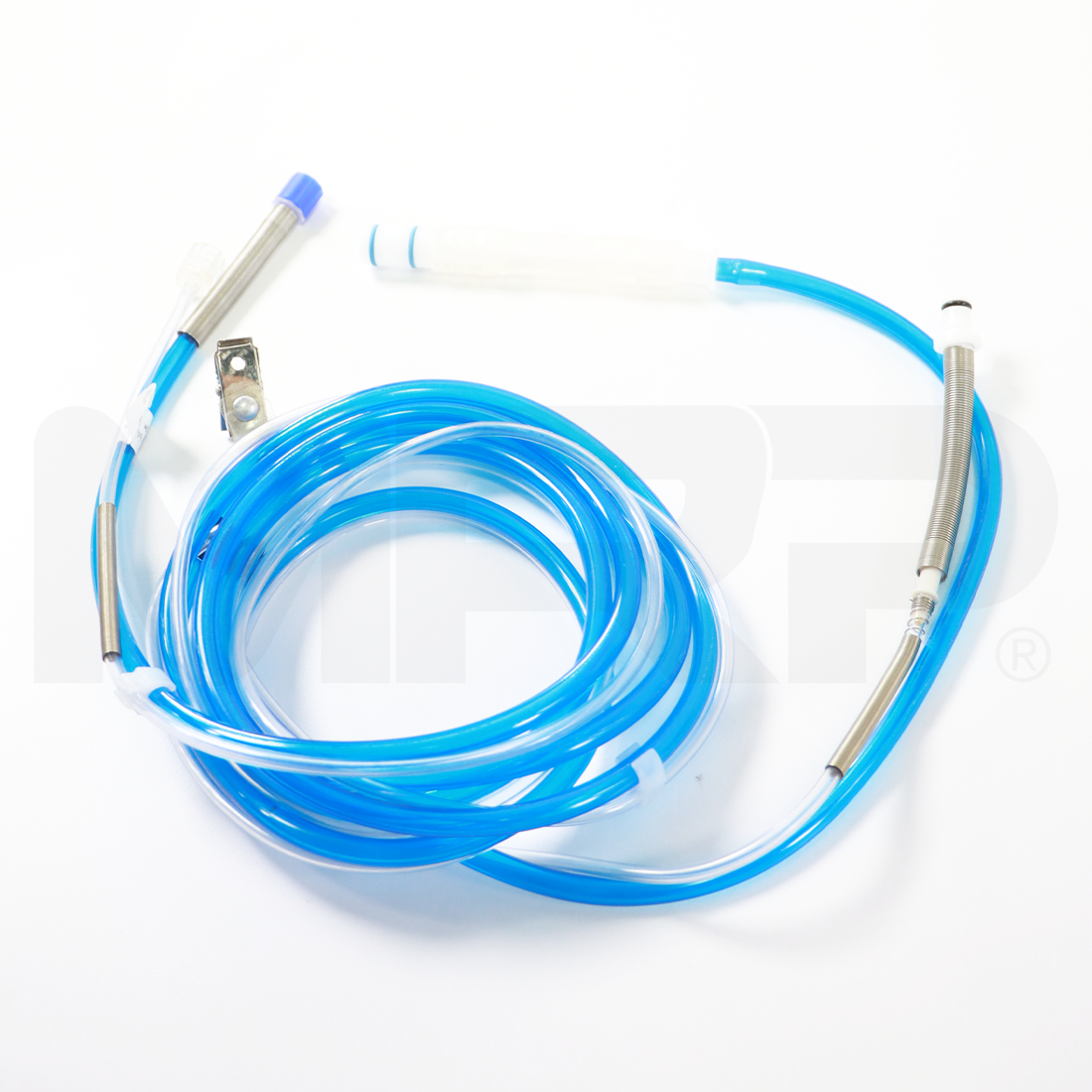 Edge Systems Hydrafacial Handpiece Tubing Clear Blue Double Fork Hose Tube