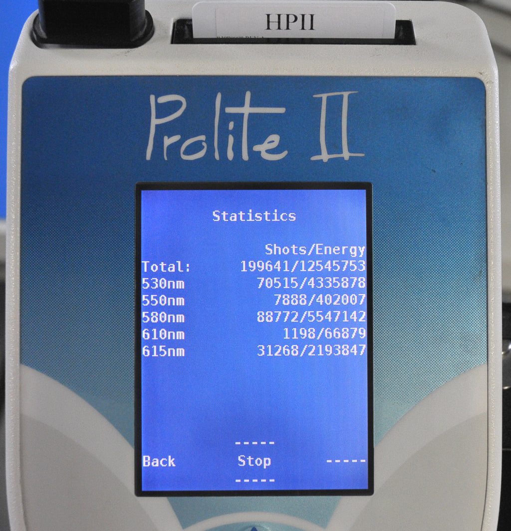 2005 ProLite II IPL Quantel Laser IPL Vascular Lesion PARTS UNIT ONLY AS-IS