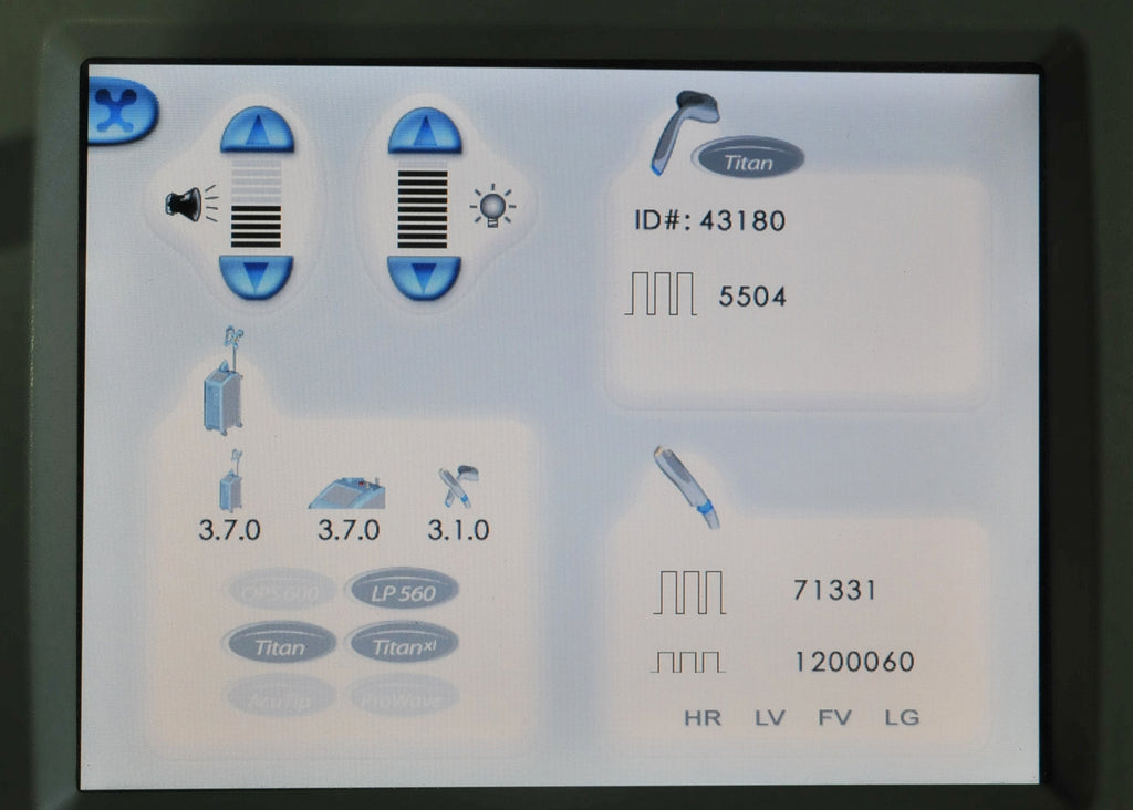 Cutera Titan V Handpiece Xeo Coolglide Laser IPL System Wrinkles Acne Scars