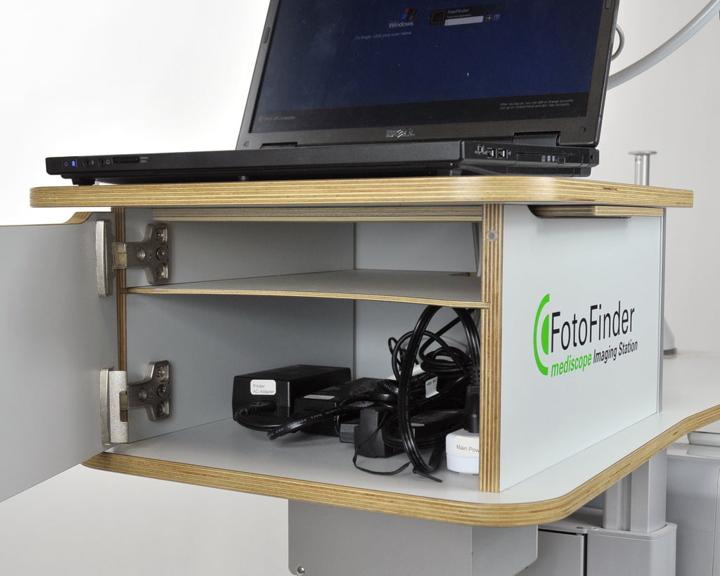 Fotofinder Mediscope Imaging System Digital Photography Camera Laptop Veinscope