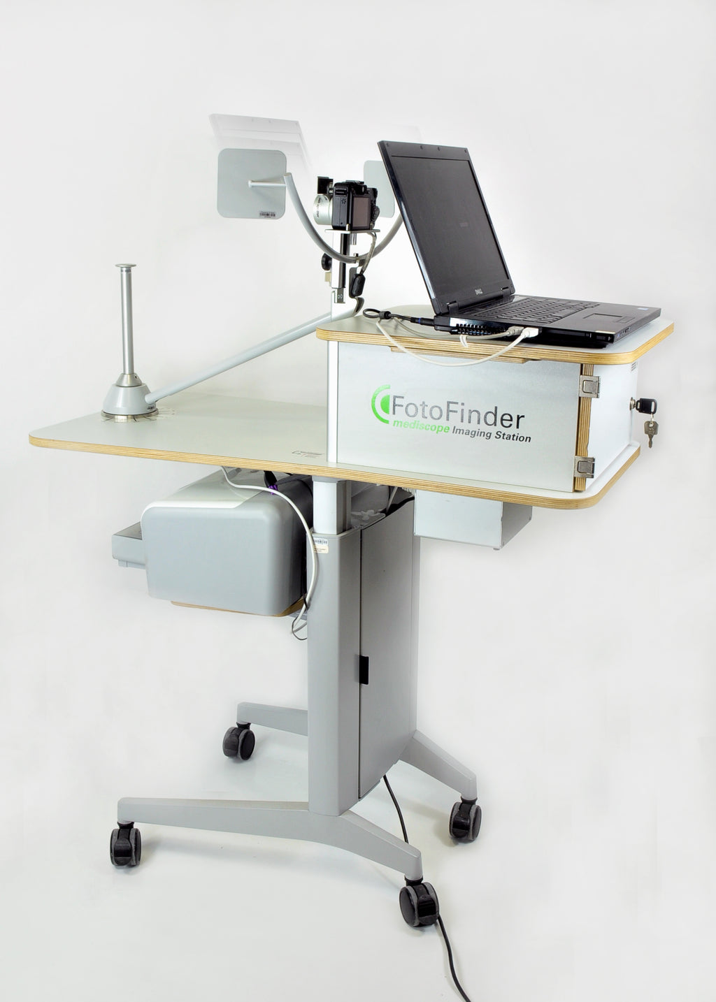 Fotofinder Mediscope Imaging System Digital Photography Camera Laptop Veinscope