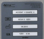 2015 Alma Accent V Shape II Laser RF Body Sculpting 4 Hand Pieces VShape