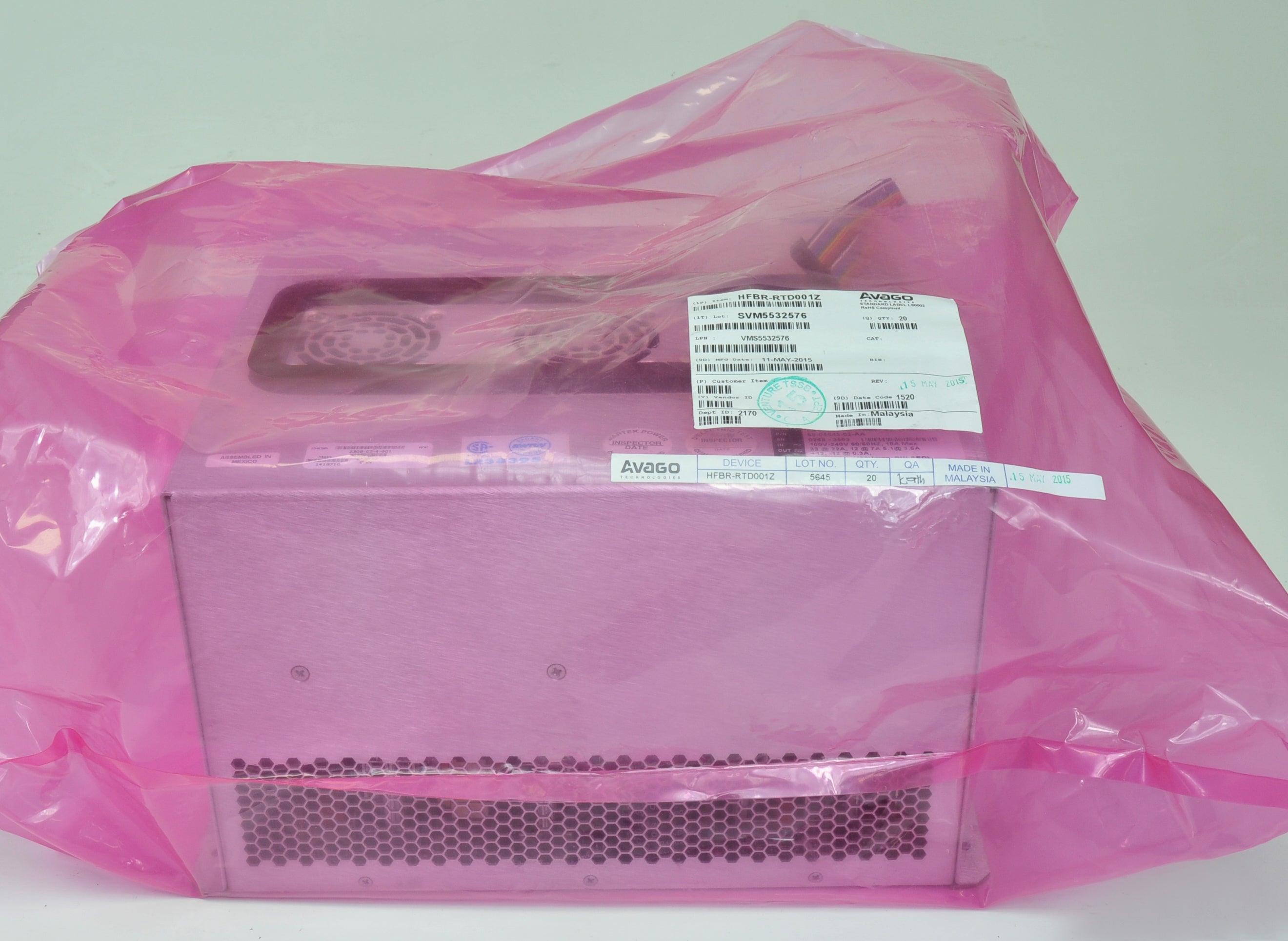 Lumenis Lightsheer Laser XC Martek POWER SUPPLY PS2308 100V-240V 60HZ 18A - NEW!