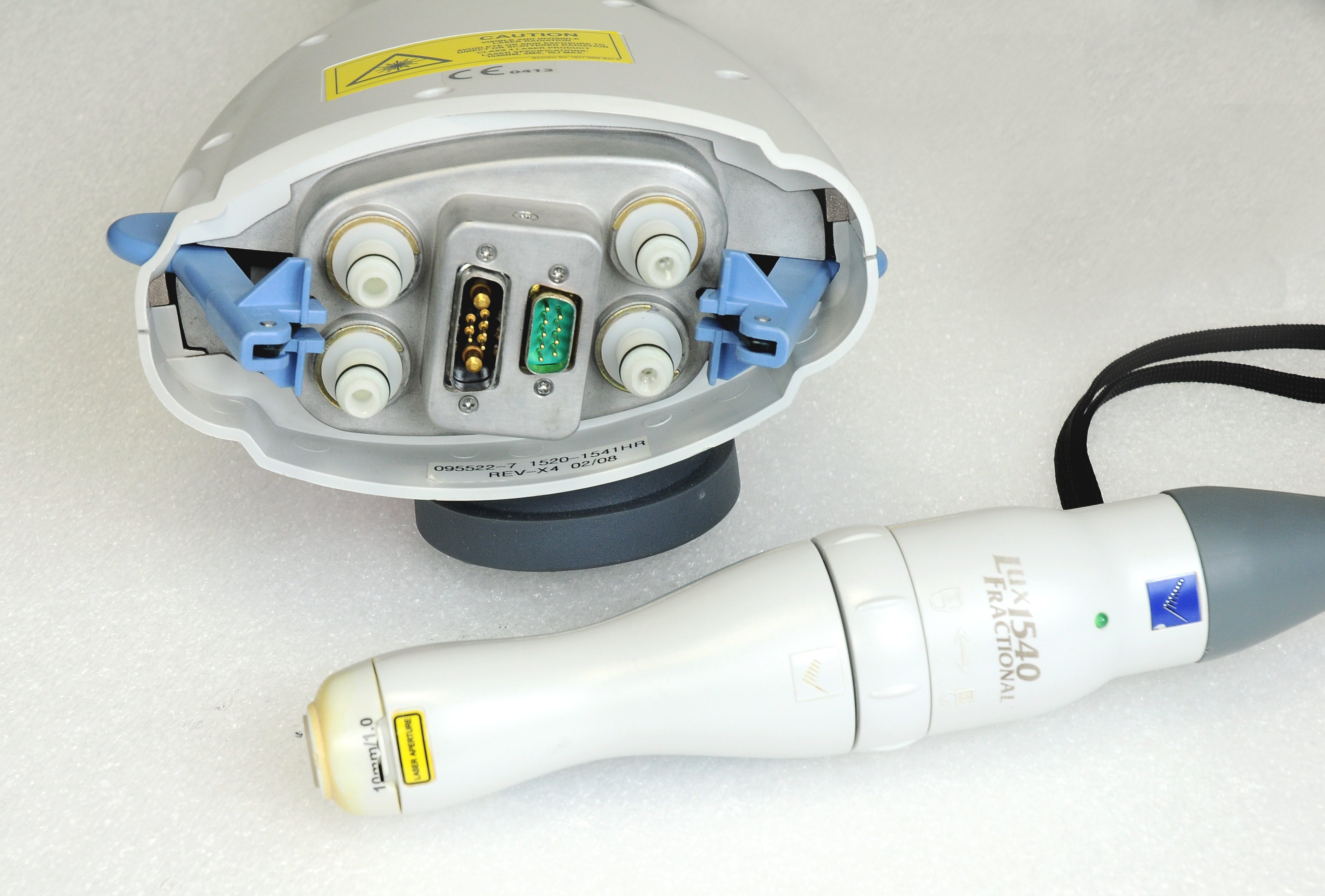 Palomar StarLux 500 Laser 2008 MaxG LuxR Lux1540-HR Hand Pieces Max G R Lux 1540