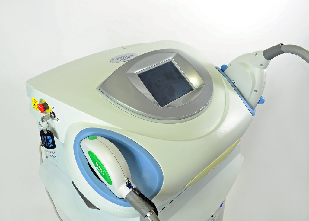 Palomar StarLux 500 Laser 2008 MaxG LuxR Lux1540-HR Hand Pieces Max G R Lux 1540