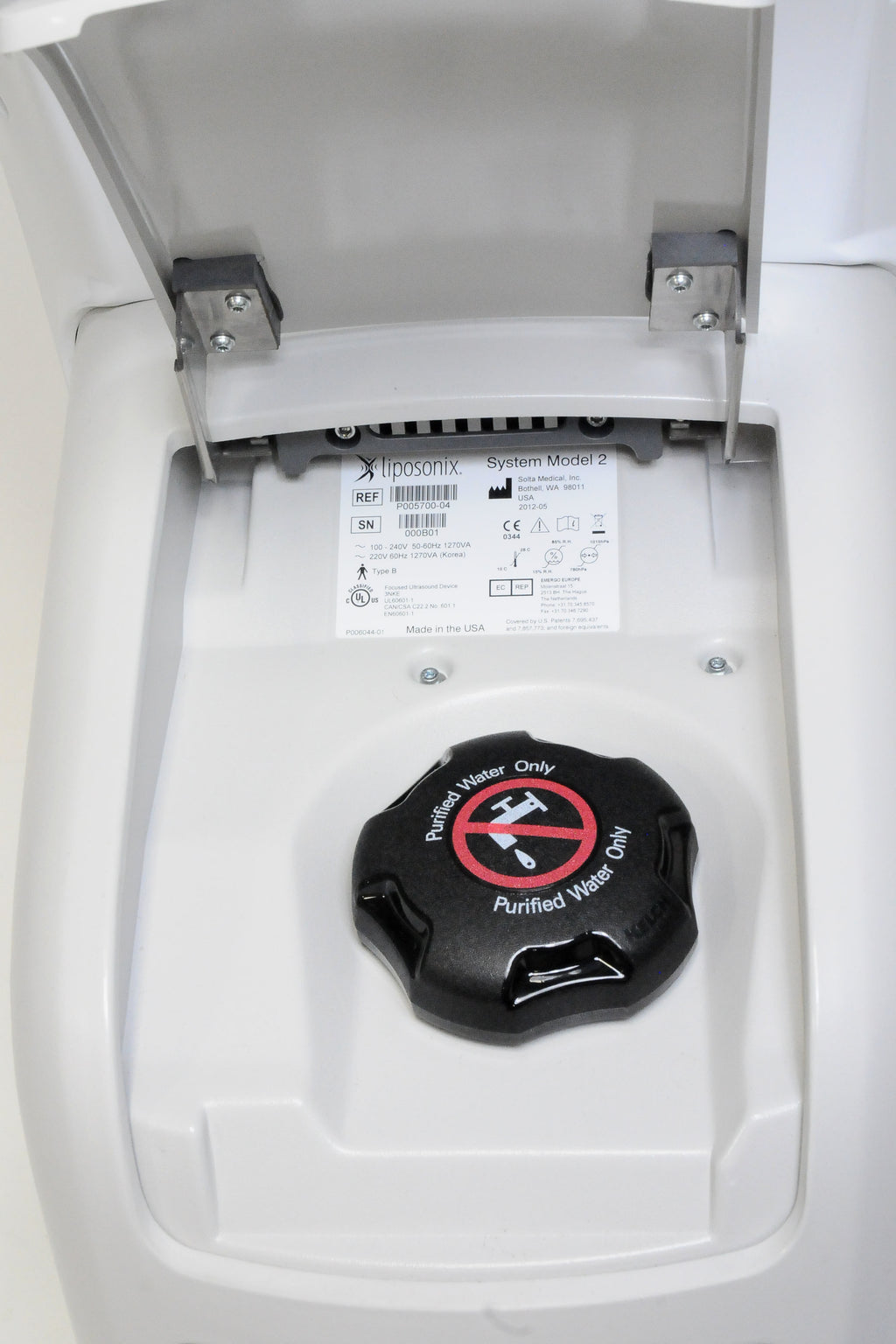 Solta Medical LIPOSONIX System Model 2 Focused Ultrasound Device Lipo Sonix 2012
