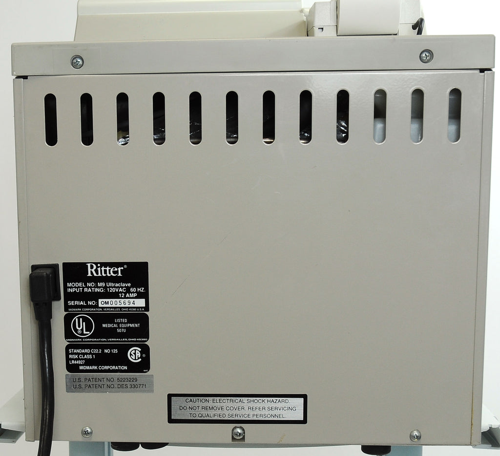 Midmark Ritter M9 Ultraclave Automatic Sterilizer Autoclave Steam Chamber M 9