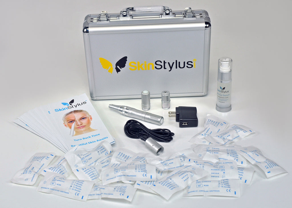 SkinStylus 1 Pen Silver Microtherapy Professional Kit Beautiful Skin Stylus DEMO