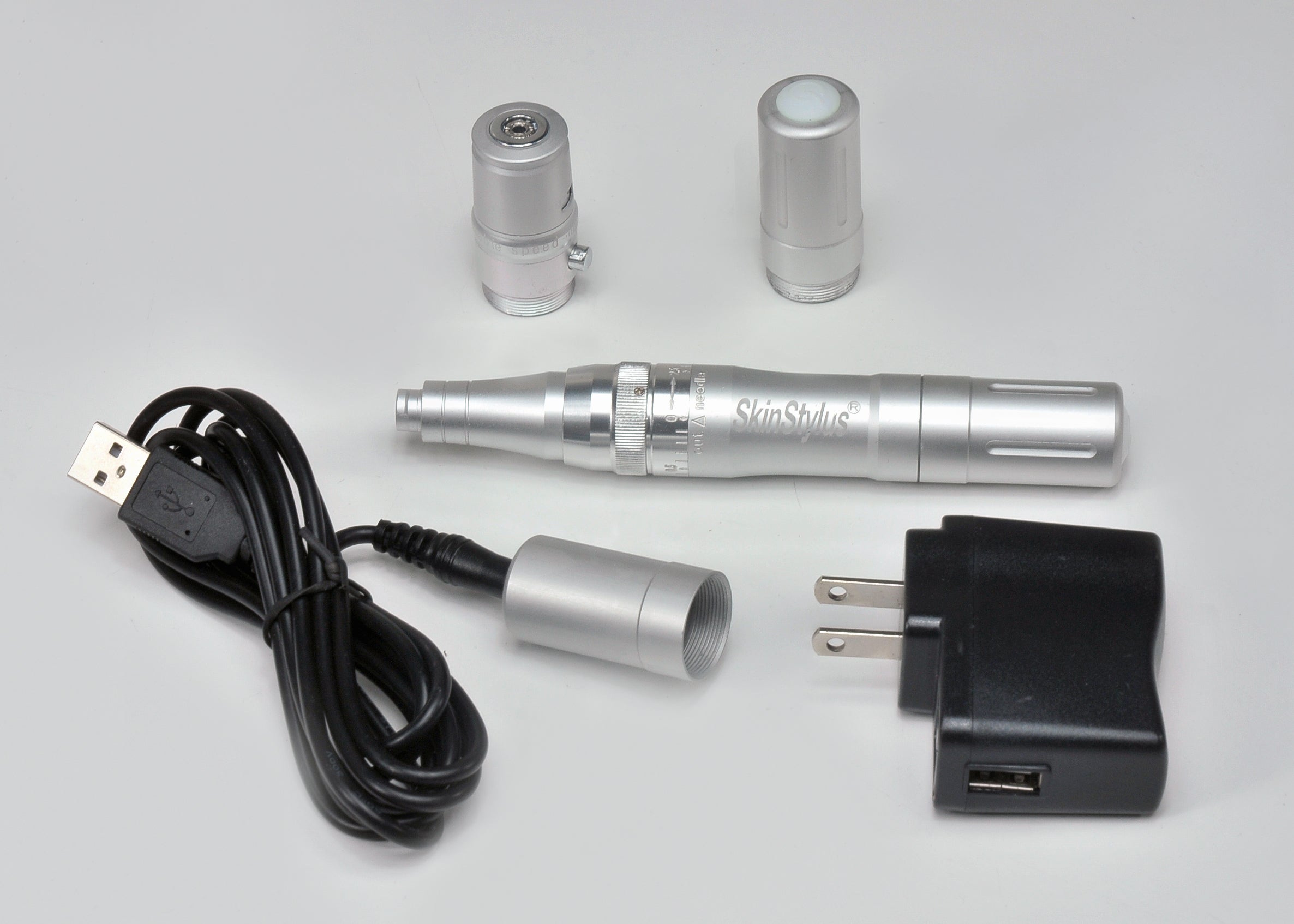 SkinStylus 1 Pen Silver Microtherapy Professional Kit Beautiful Skin Stylus DEMO