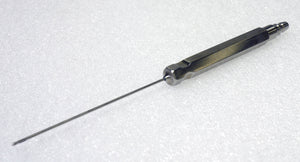 Wells Johnson Byron Cannula Needle 1.8mm x 11cm Stainless SS 3-Hole Suction