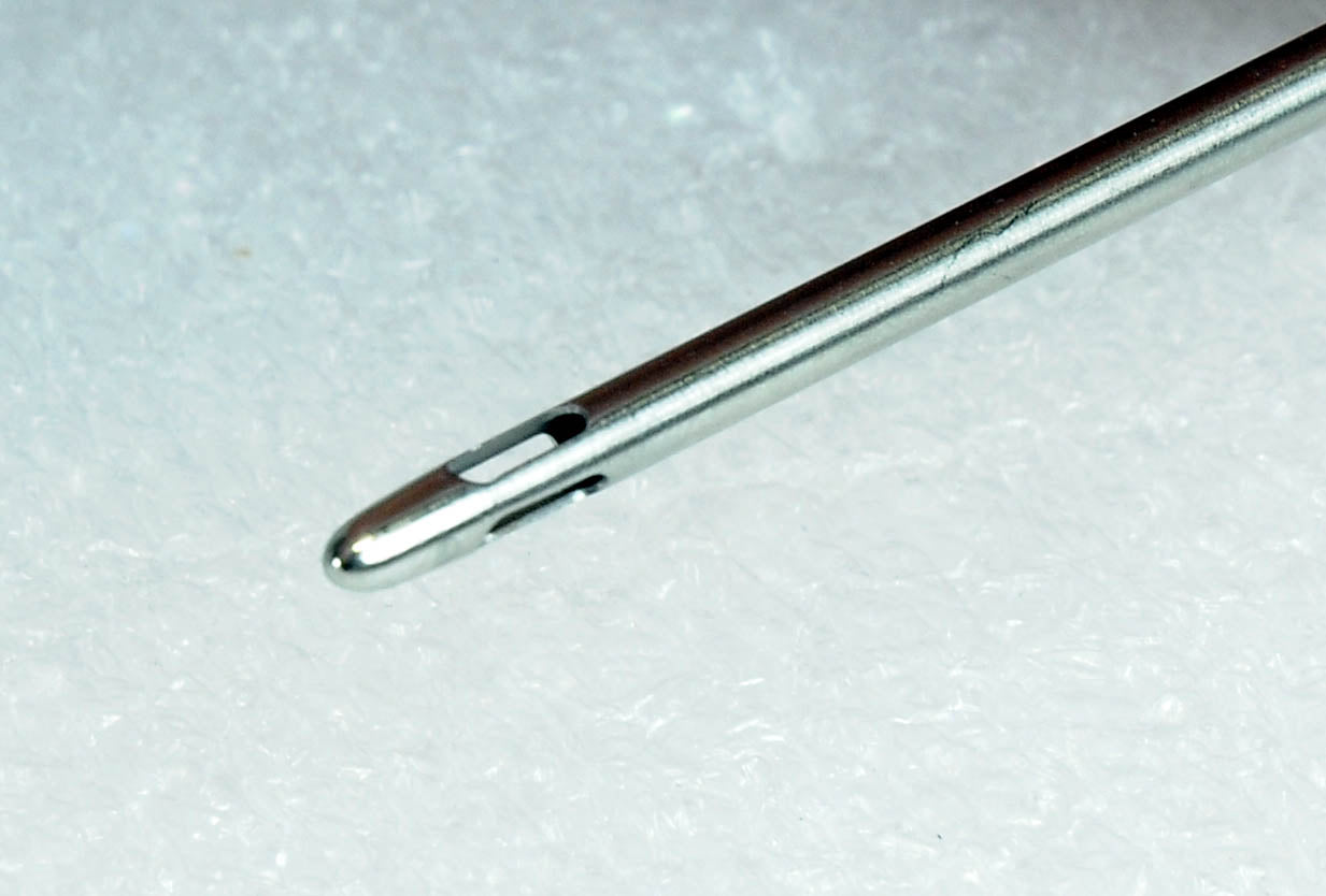 Byron Wells Johnson Cannula Liposuction Needle Set of 4 Stainless Steel 3-Hole