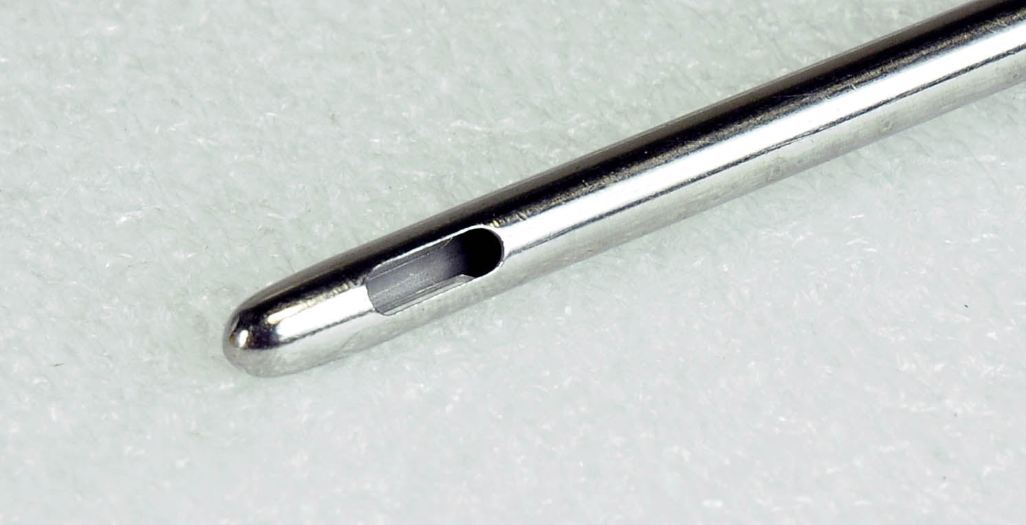 Byron Wells Johnson Cannula Liposuction Needle Set of 4 Stainless Steel 3-Hole
