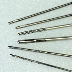 Cannula Liposuction Surgical Needle Set of 6 Lipo Stainless Steel Lot w Handle