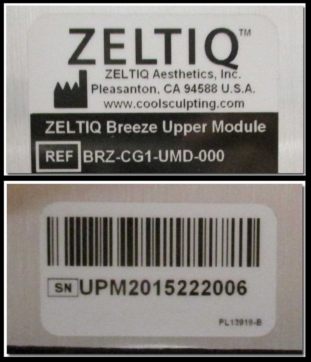 2015 Zeltiq CoolSculpting System Body Contour CoolSculpt 5 Applicator HandPieces