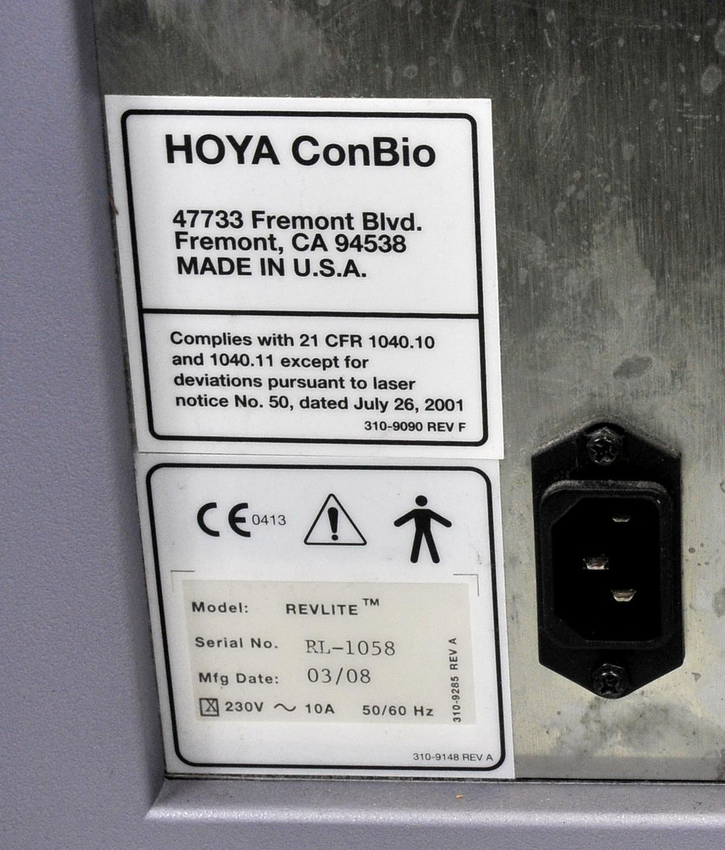 Cynosure HOYA ConBio Revlite Q-Switch 5321064 Laser Tattoo Removal System - 2008