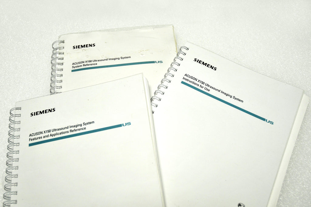 Siemens ACUSON X150 Ultrasound Sonogram Doppler Imaging Pulsed Wave System X 150