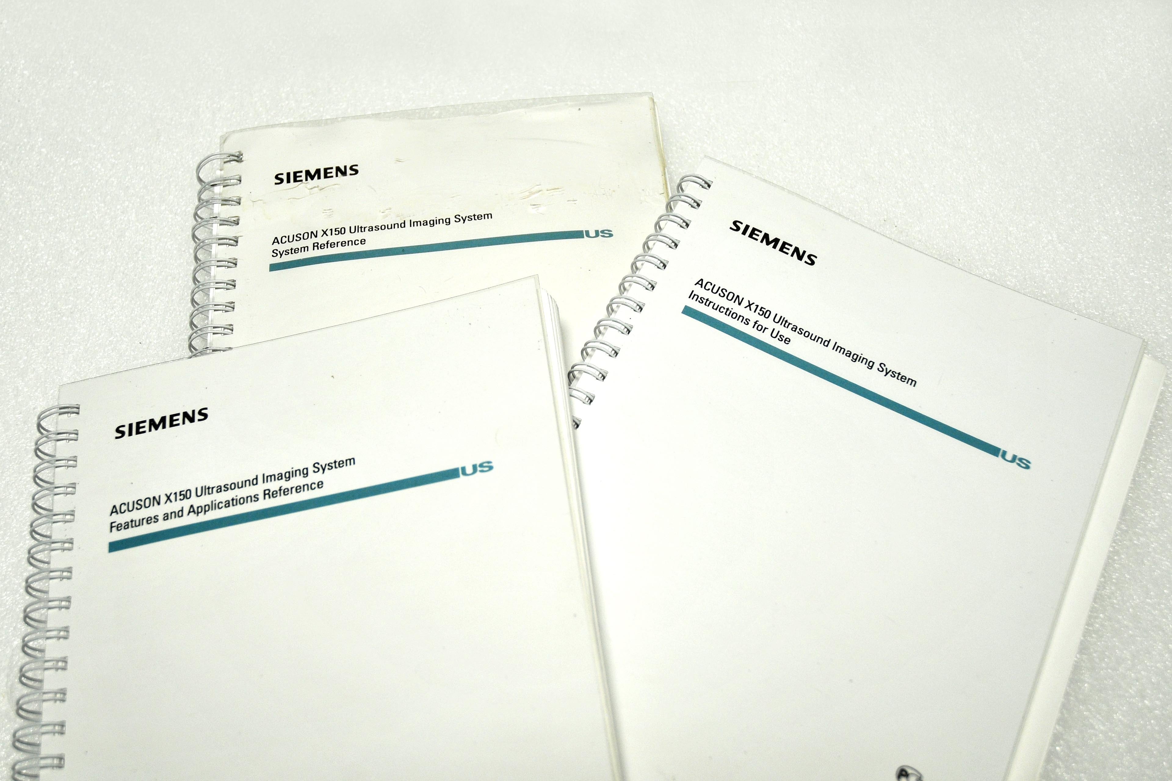 Siemens ACUSON X150 Ultrasound Sonogram Doppler Imaging Pulsed Wave System X 150